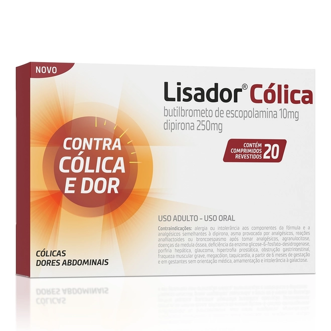LISADOR COLICA C/20CP(PHH)