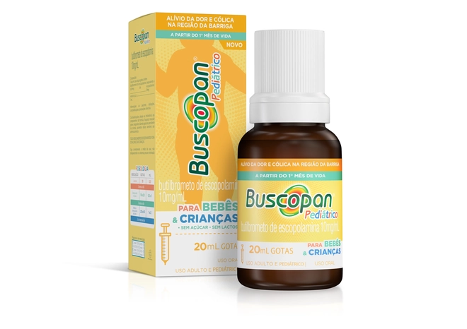 Buscopan Pediátrico 10mg Solução Oral 20ml - HYPERA