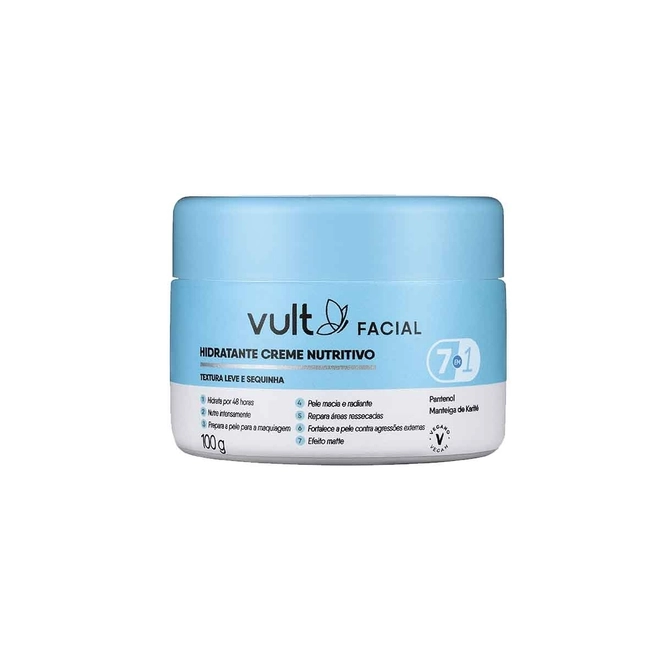 Hidratante Creme Nutritivo Vult Facial 100G