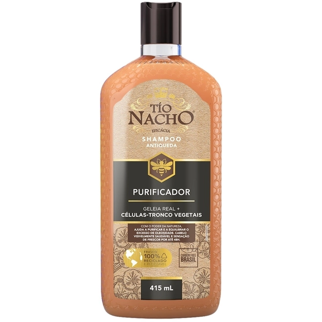 Shampoo Purificador Tío Nacho Antiqueda 415ml