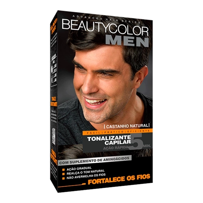 TONALIZ BEAUTY MEN CASTANHO NATURAL