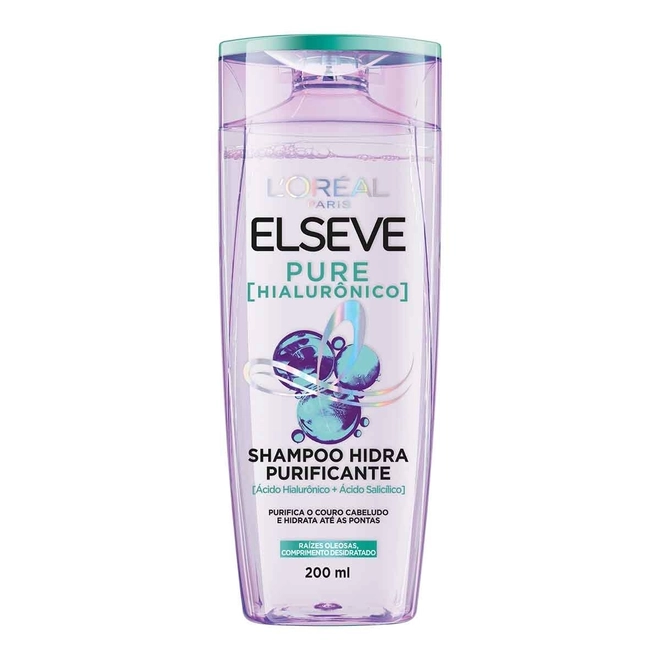 Shampoo Elseve Pure Hialurônico 200ml