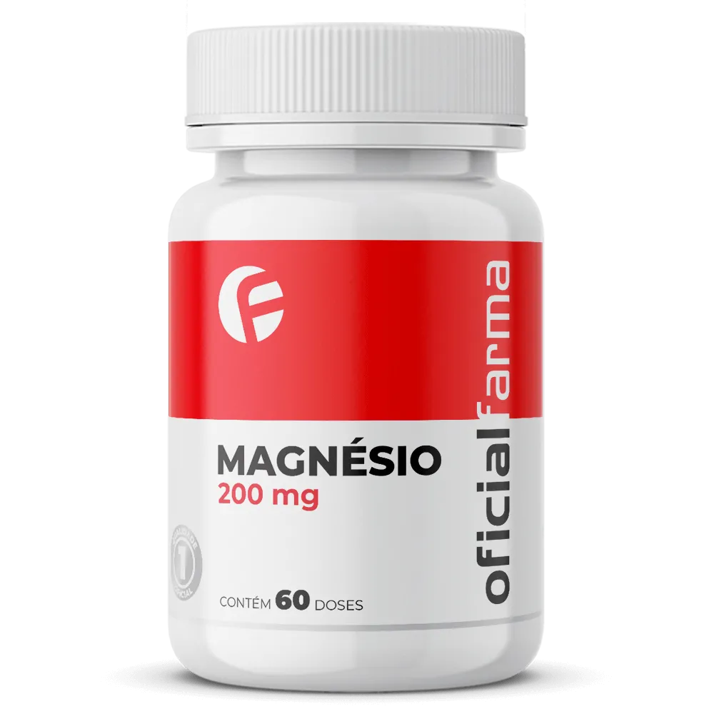 Magnésio 200Mg 60 Doses