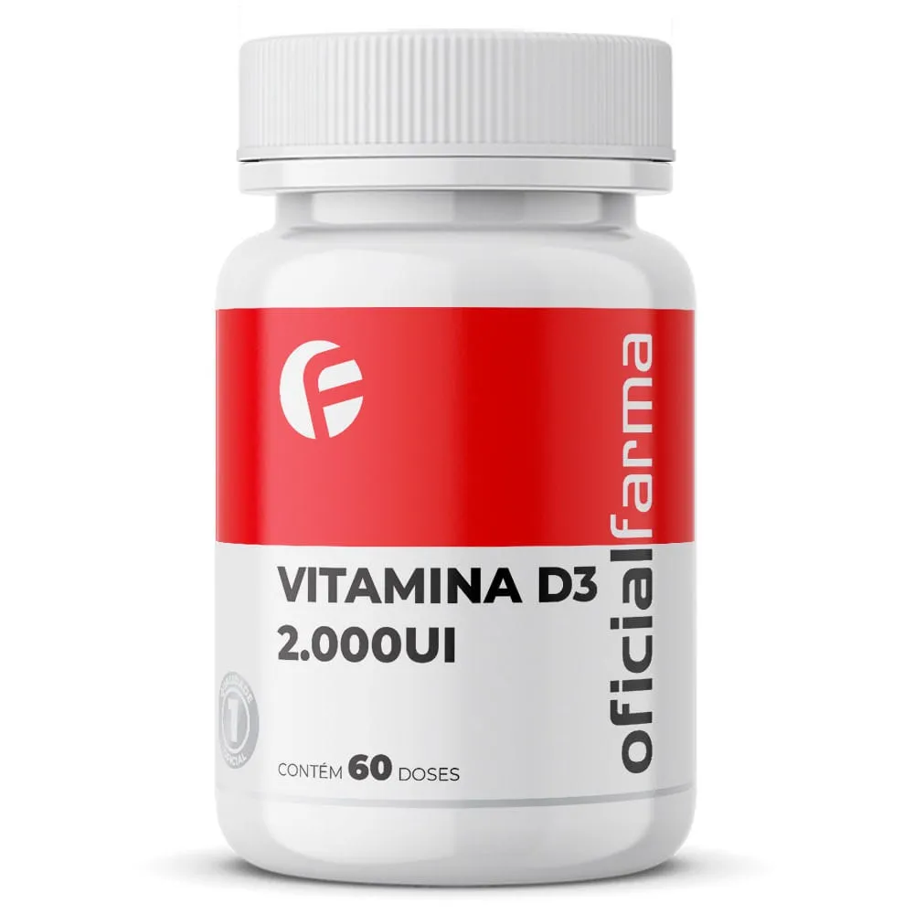 Vitamina D3 2.000UI 60 Doses