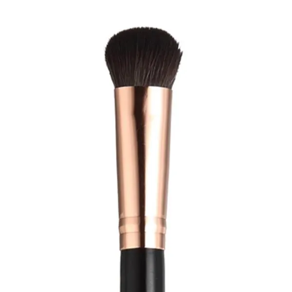 Pincel Profissional para Pó e Iluminador R-10 Linha Rosê Macrilan