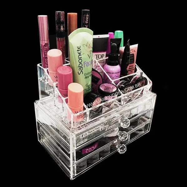 Organizador em Acrílico com 3 Gavetas (R20145)