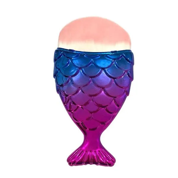 Pincel Mermaid Lovers para Contorno Bluish Com Tampa Le Vangee