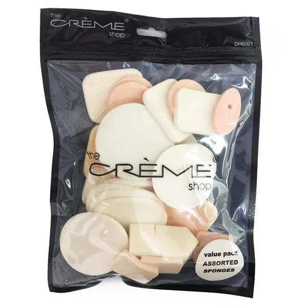 Kit com Esponjas Sortidas para Maquiagem The Créme
