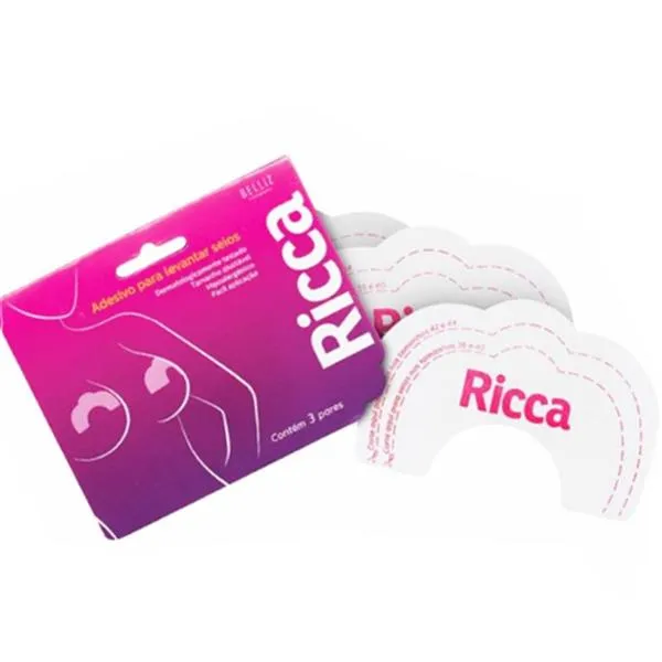 Adesivo para Levantar Seios Descartável 3275 3 pares Ricca