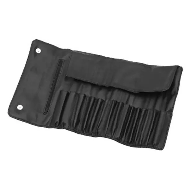 Estojo Porta Pincéis de Maquiagem em Couro Sintético 1535 Santa Clara