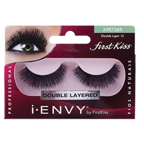 Cílios Postiços Double Layer 15 Kiss New York