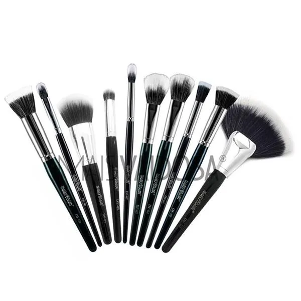 Coleção 10 Pincéis Macrilan Duo Fiber