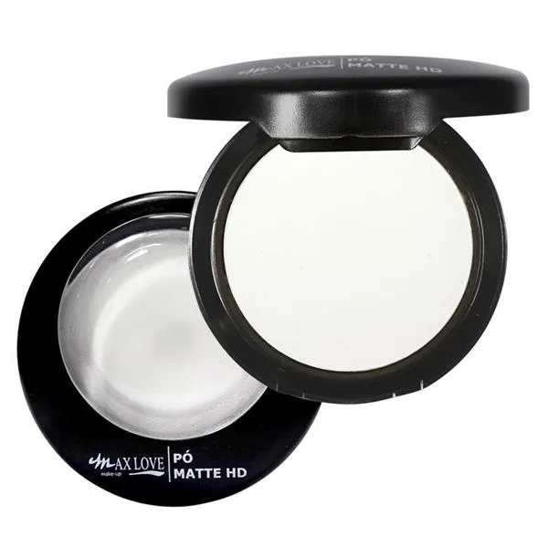 Pó Compacto Facial Matte HD Max Love 35 - Translúcido