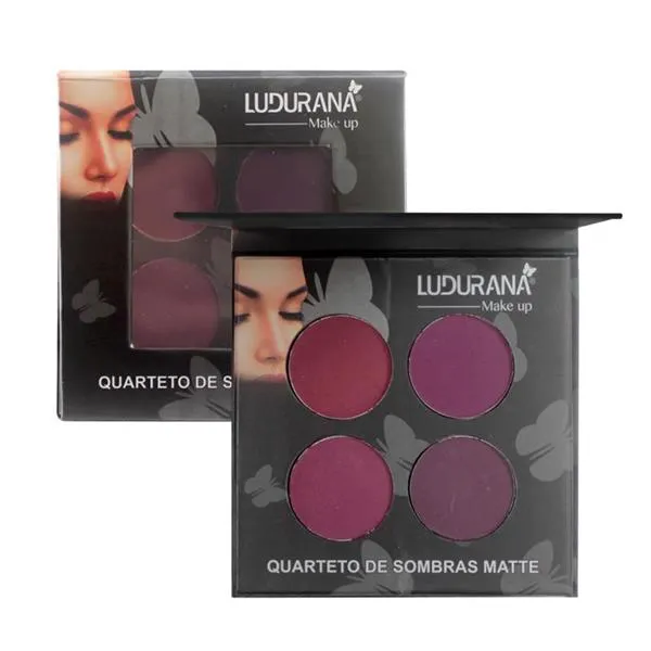 Quarteto de Sombras Matte 04 Ludurana