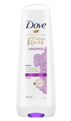 Condicionador Dove Crespos Texturas Reais 400ml
