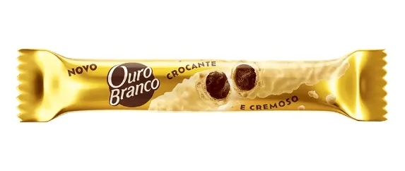 Wafer Recheado Ouro Branco 25g