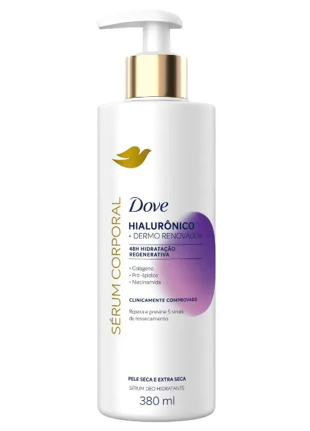 Sérum Corporal Dove Hialurônico + Dermo Renovador 380ml