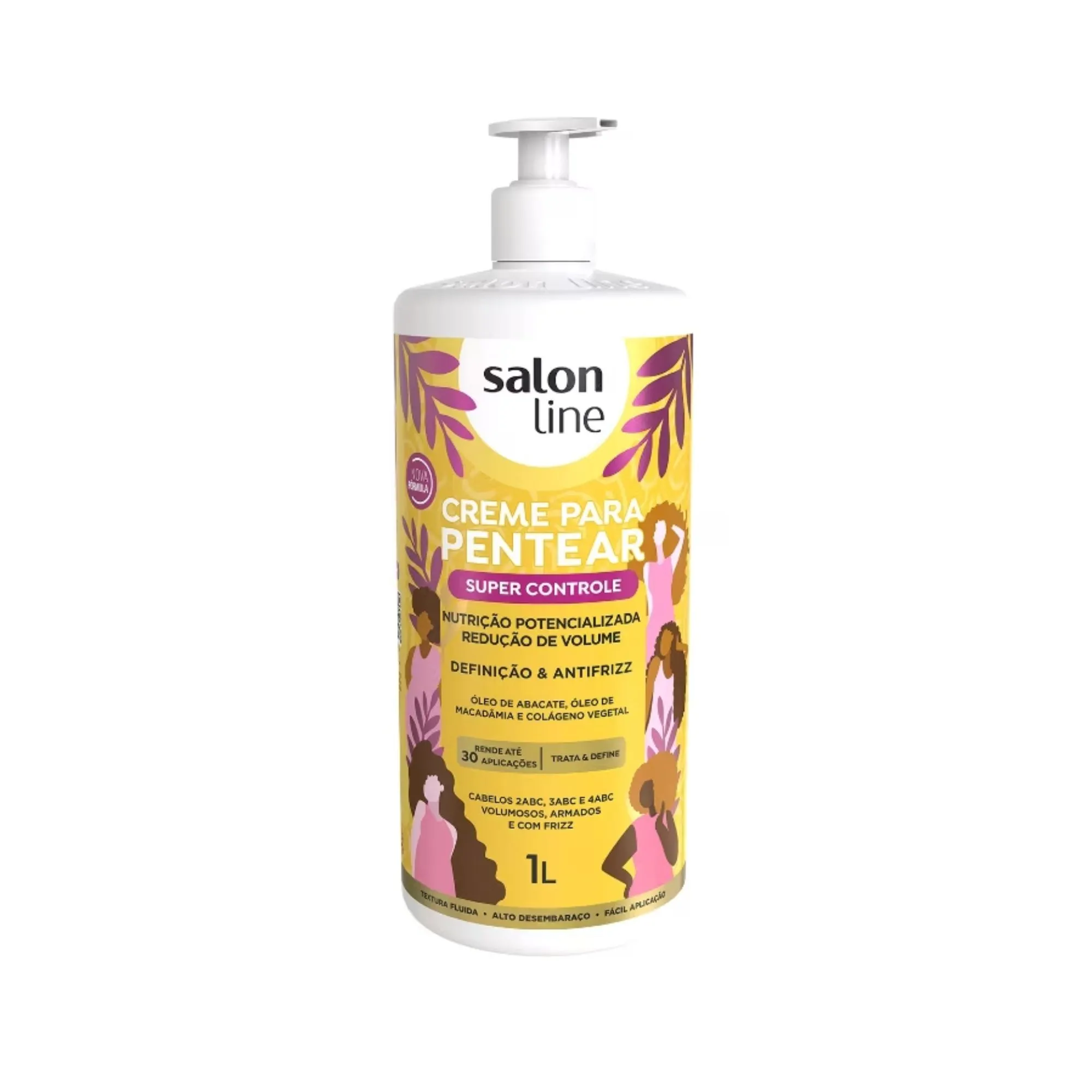 Creme Para Pentear Super Controle Salon Line 1l