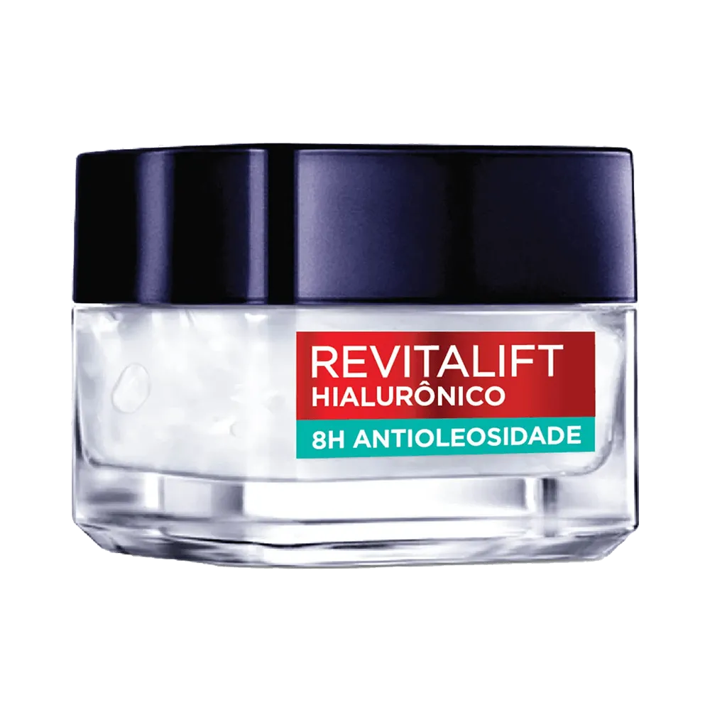 Gel Creme Preenchedor Antioleosidade L'oréal Paris Revitalift Hialurônico 49g