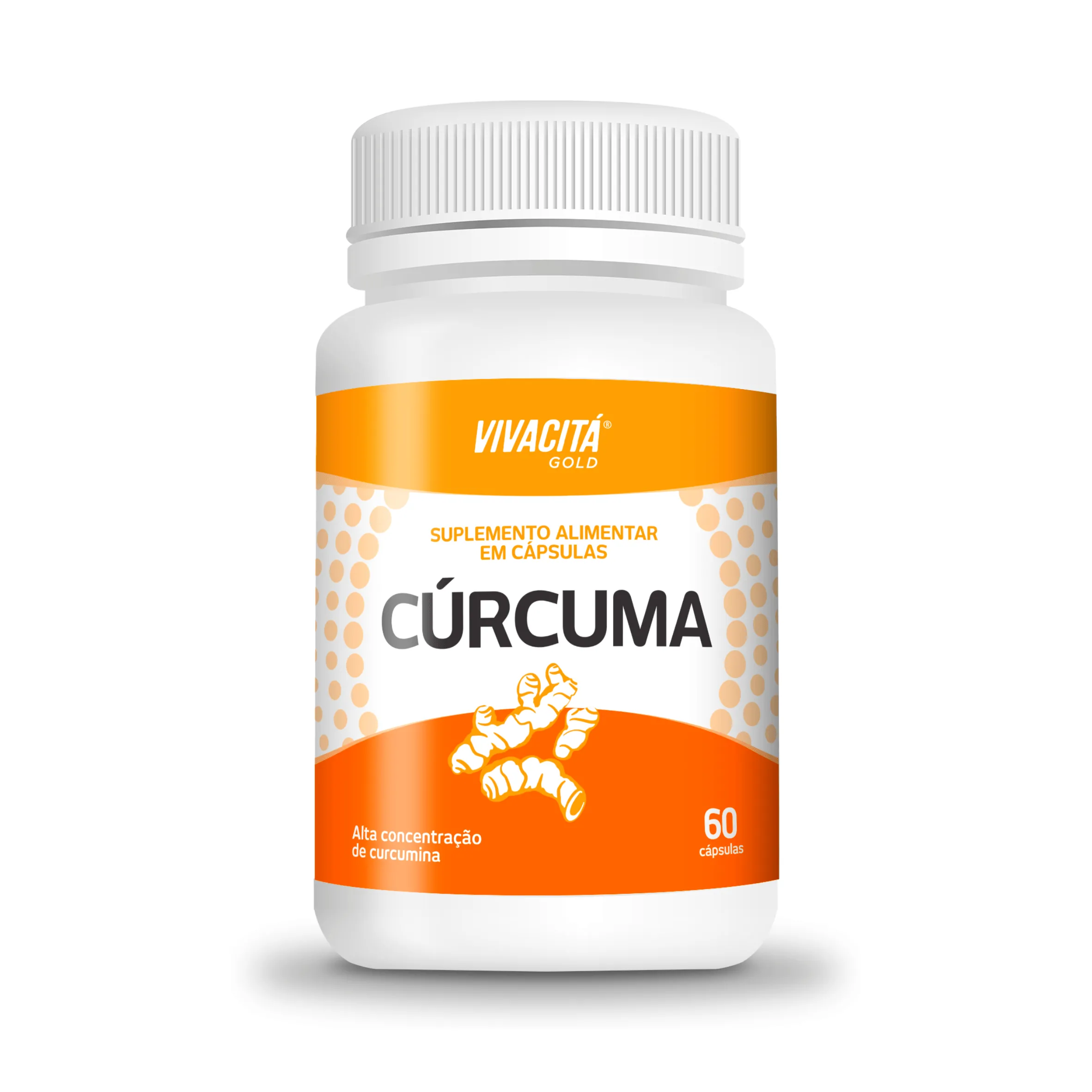 Cúrcuma Vivacitá Gold 60 Cápsulas