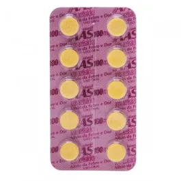 AAS Infantil 100mg - 10 Comprimidos