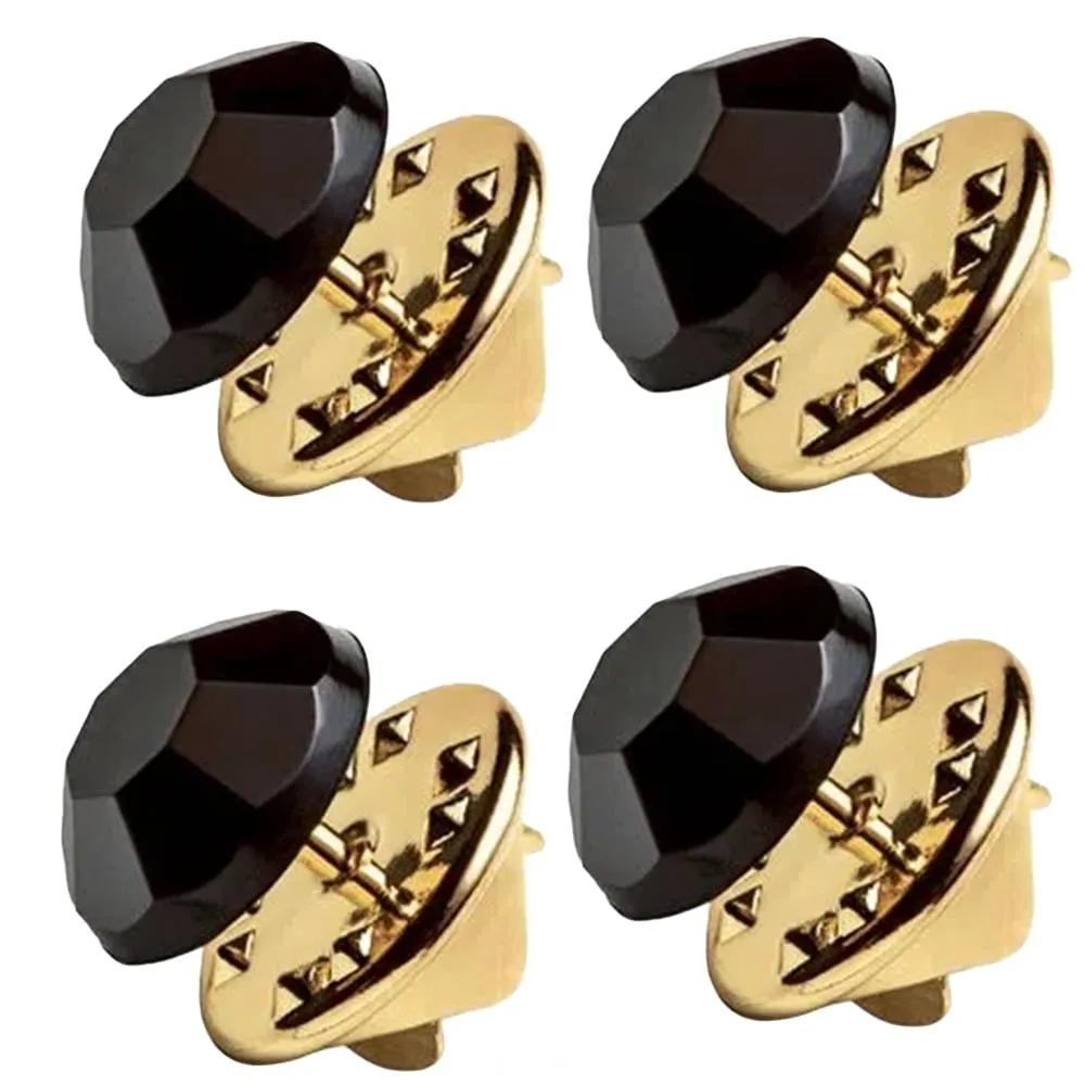 Abotoador Versátil Kit com 4 itens Cristais PretoAvon Moda e Casa Abotoador PIN de decote Versátil Kit com 4 itens pretosAbotoadores de Decotes Lindos e Duráveis - Diversas formas de Usar!!! Multiuso e Prático!!! + Ajuda a reduzir decotes!+ Ajuda a segurar