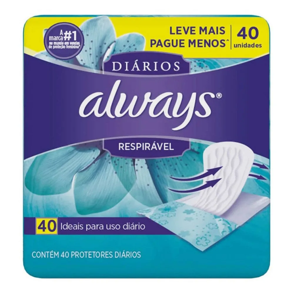 ABS ALWAYS DIARIO RESP 40