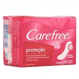 Protetor Diário Carefree Proteção com Perfume 15 Unidades