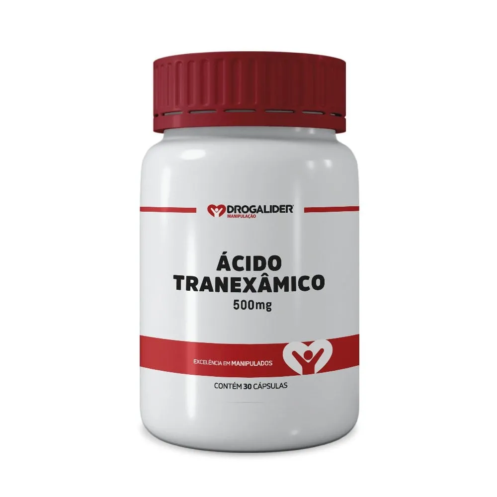 Ácido Tranexâmico 500mg - 30 cápsulas