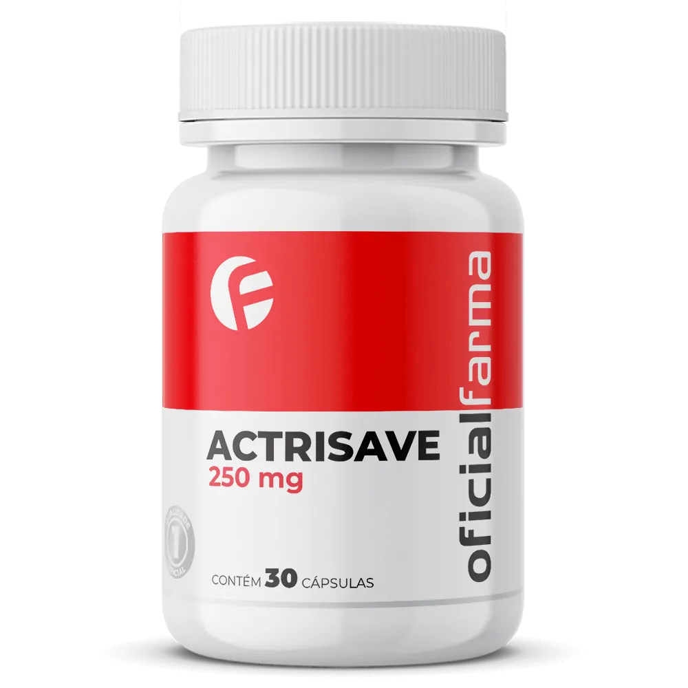 Actrisave™ (Finasterida Like) 250mg 30 cápsulas