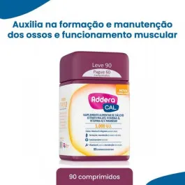 Addera Cal 1.000UI - 90 Comprimidos
