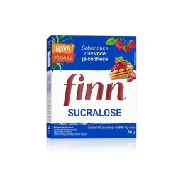 Adoçante em Pó Finn Sucralose 50 Envelopes