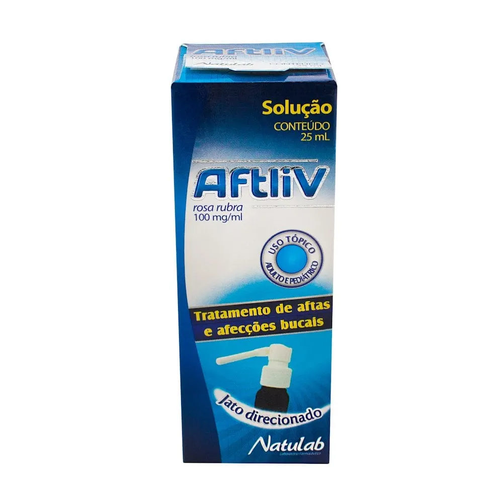 Aftliv 100mg, solução com 25mL