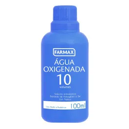 Agua Oxigenada 10 Volumes - Farmax - 100ml