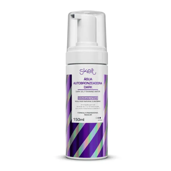 Agua autobronzeadora Skelt 150ml Dark