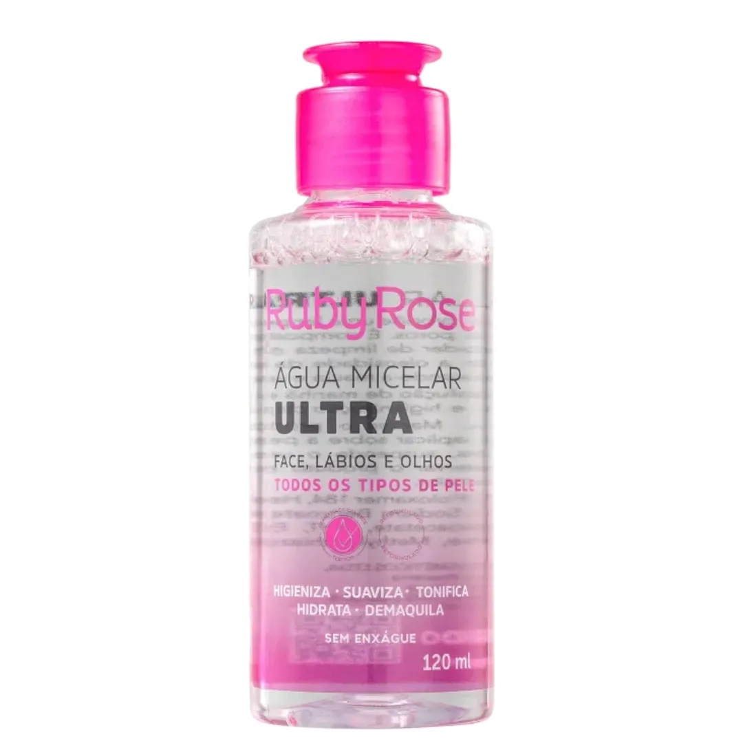AGUA MICELAR ULTRA 120ML HB300 RUBYROSE