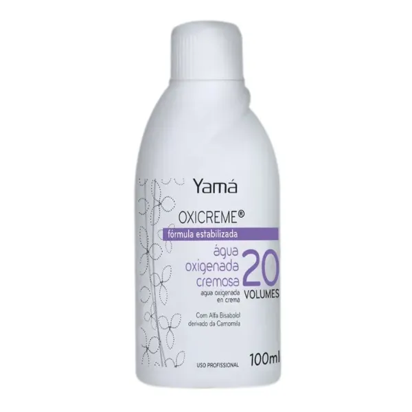 Água Oxigenada Cremosa 20 Volumes 100ml Yama