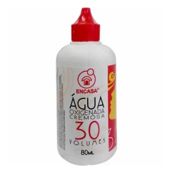 Água Oxigenada Cremosa 30 Volumes 80ml Encasa