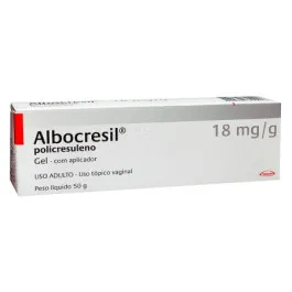 Albocresil 18mg/g - Gel com 50g + Aplicador