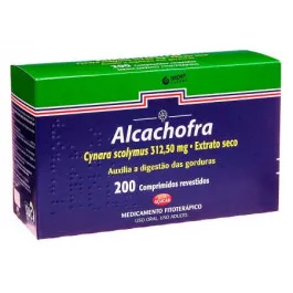 Alcachofra 312,5mg - 200 Comprimidos - Aspen Pharma