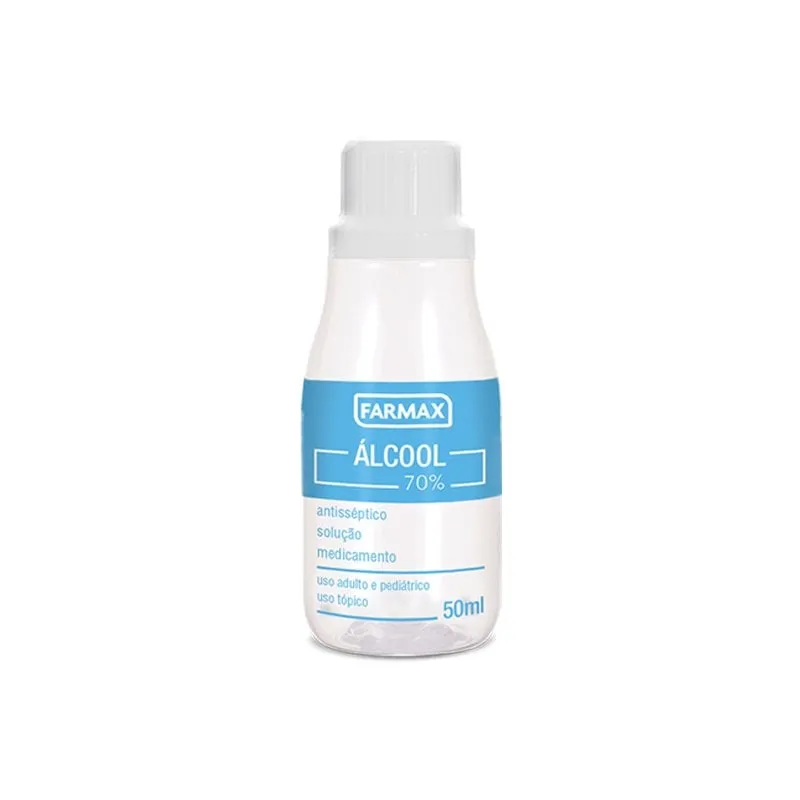 Álcool 70% Farmax 50ml