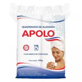 Algodão Quadrado Apolo 100g