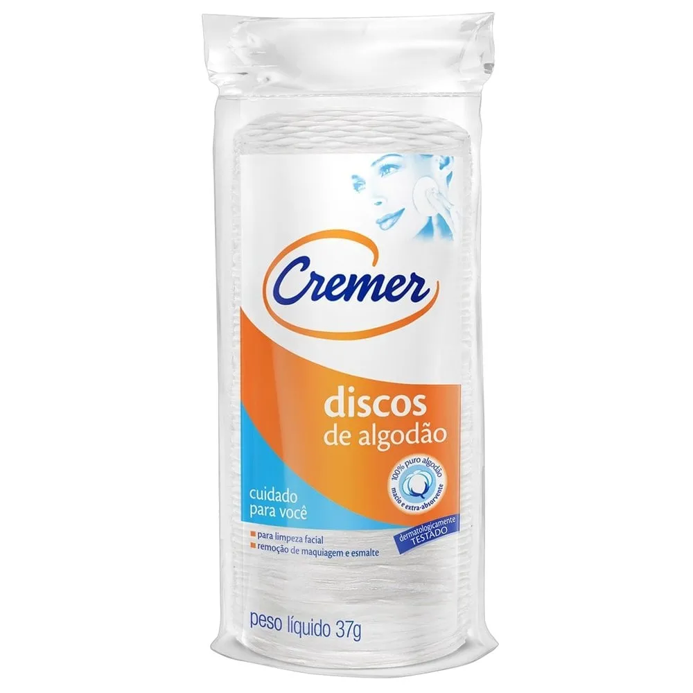 Algodão Discos Cremer 50Un