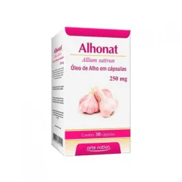 Oléo de Alho Alhonat 250mg 30 Cápsulas - Arte Nativa