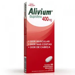 Alivium 400mg - 10 Comprimidos