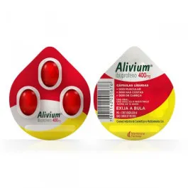 Alivium 400mg - 3 Cápsulas