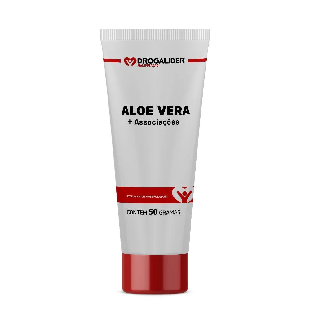 Aloe Vera + Associações 50g Hidratante para Mãos Secas