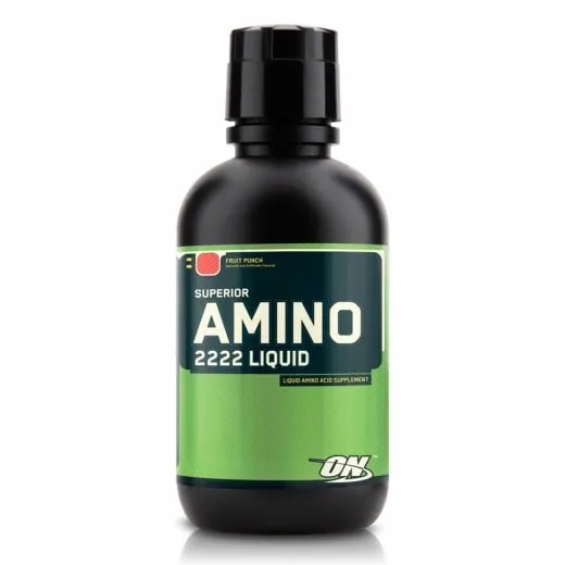 Amino 2222 Liquid 474ML ponche de frutas - Optimum Nutrition