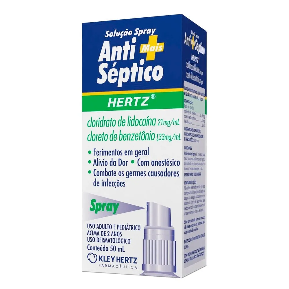 Antimais Séptico 21mg spray frasco com 50g