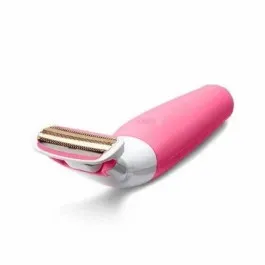 Aparador de Pelos Multilaser Essenza Lâmina Duplo Corte Rose Gold Feminino USB Bivolt